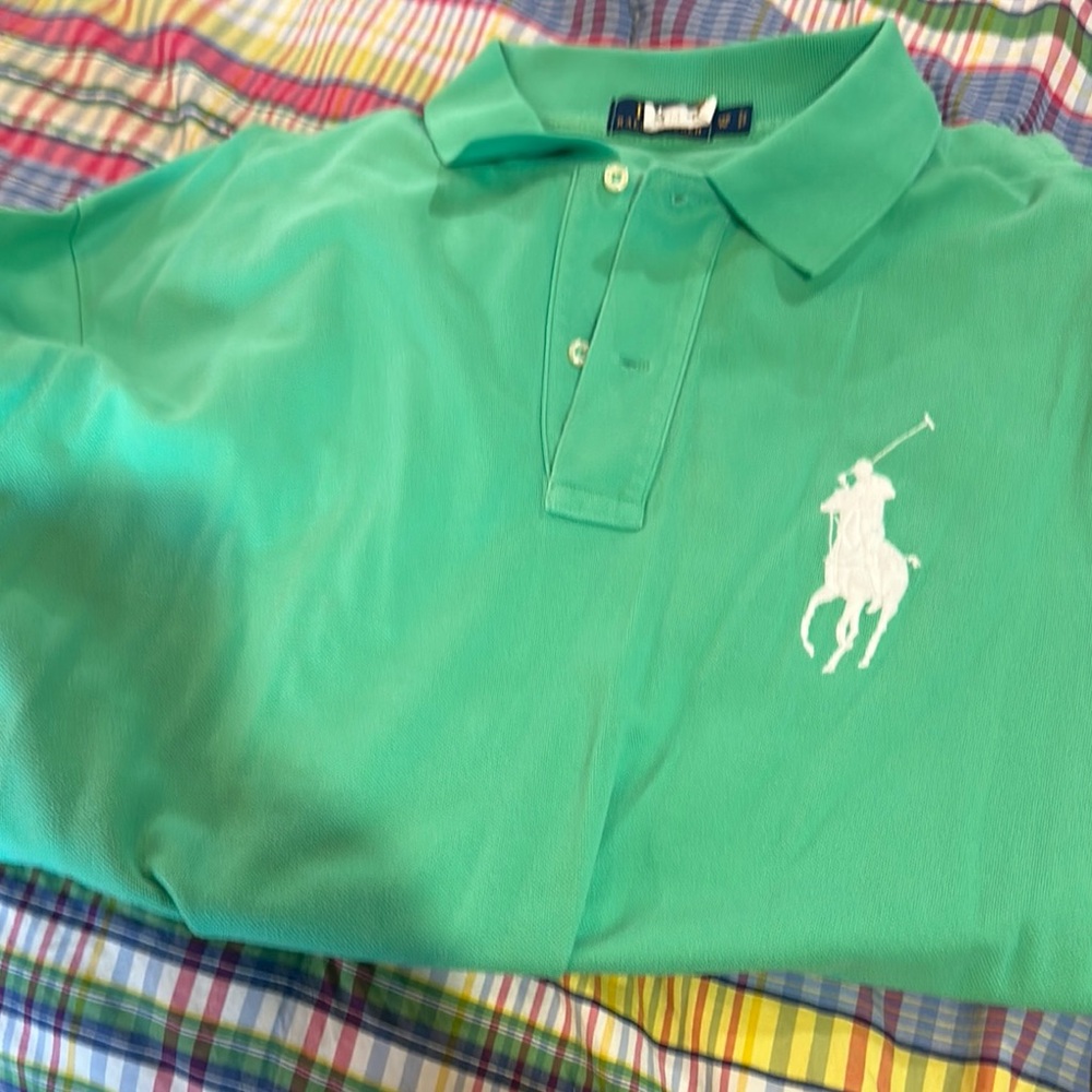 Ralph Lauren Green Polo Shirt